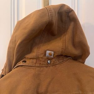 Carhartt Cotton Duck Canvas Jacket with Removable Hood